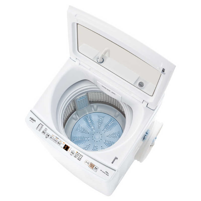 アクア　AQUA アクア　AQUA 全自動洗濯機 洗濯7.0kg AQW-P7P-W ホワイト AQW-P7P-W ホワイト