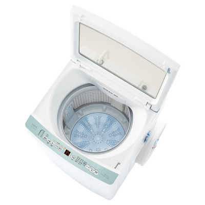 C1133★2023年製美品★アクア洗濯機7KGインバーター　一人暮らし 冷蔵庫 アクア AQUA 全自動洗濯機 インバーター 洗濯10kg AQW-V10PBK-GI
