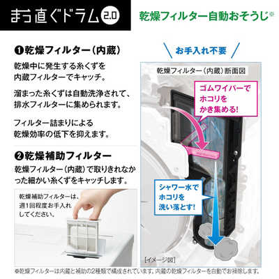 アクア AQUA ドラム式洗濯乾燥機 (左開き) 洗濯12.0kg 乾燥6.0kg 