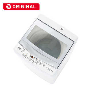 アクア　AQUA 全自動洗濯機 洗濯6.0kg  AQW-S6PBK-FS フロストシルバー