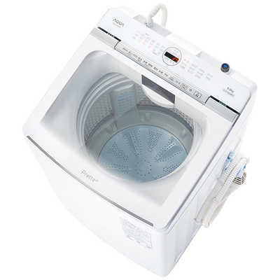 アクア AQUA 全自動洗濯機 Prette plus 洗濯8kg ホワイト AQW-VX8R-W 