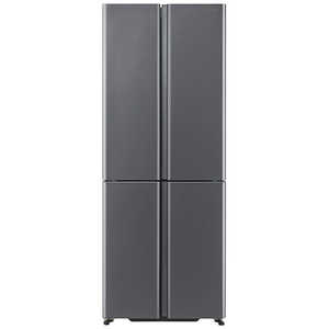 アクア　AQUA 冷蔵庫 4ドア 420L フレンチドア(観音開き) 幅70cm ダークシルバー AQR-TZA42P-DS