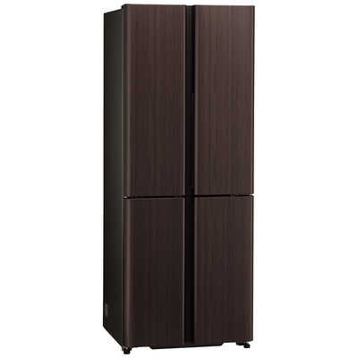 アクア AQUA 冷蔵庫 4ドア 420L フレンチドア(観音開き) 幅70cm ダーク