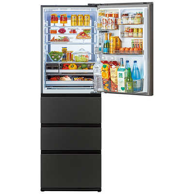 アクア AQUA 冷蔵庫 4ドア 452L 右開き Delie＋(デリエ・プラス