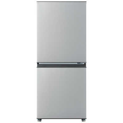 アクア AQUA 冷蔵庫 2ドア 137L 右開き 幅49.5cm シャイニーシルバー