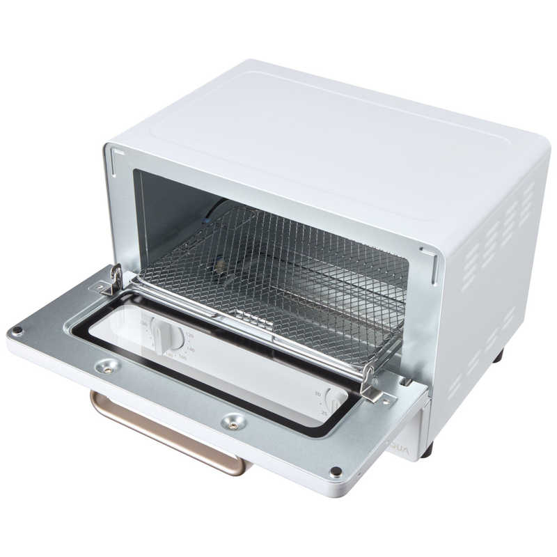 アクア　AQUA アクア　AQUA オーブントースター AQUA 1400W/食パン2枚 ホワイト AQT-CG12T-W AQT-CG12T-W