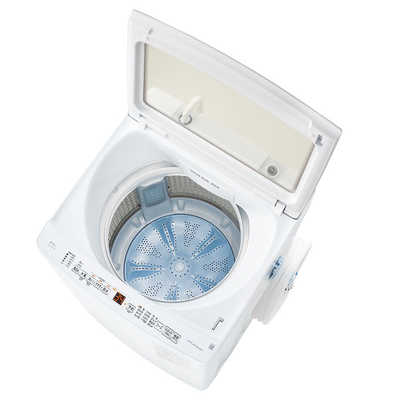 【美品、使用少】AQUA　AQW-V8MBK 全自動洗濯機　(洗濯8kg) アクア AQUA 全自動洗濯機 洗濯8.0kg 【ビックカメラグループ