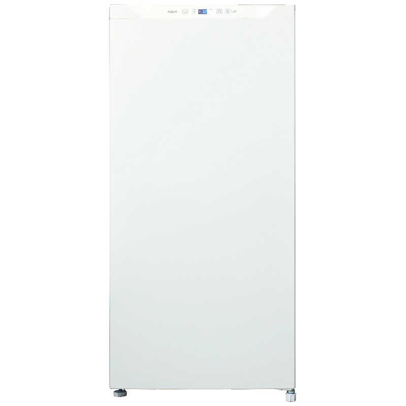 アクア　AQUA アクア　AQUA 冷凍庫 1ドア 93L 右開き 冷凍冷蔵切替 ファン式 幅48cm サテンホワイト AQF-FA9R-W AQF-FA9R-W