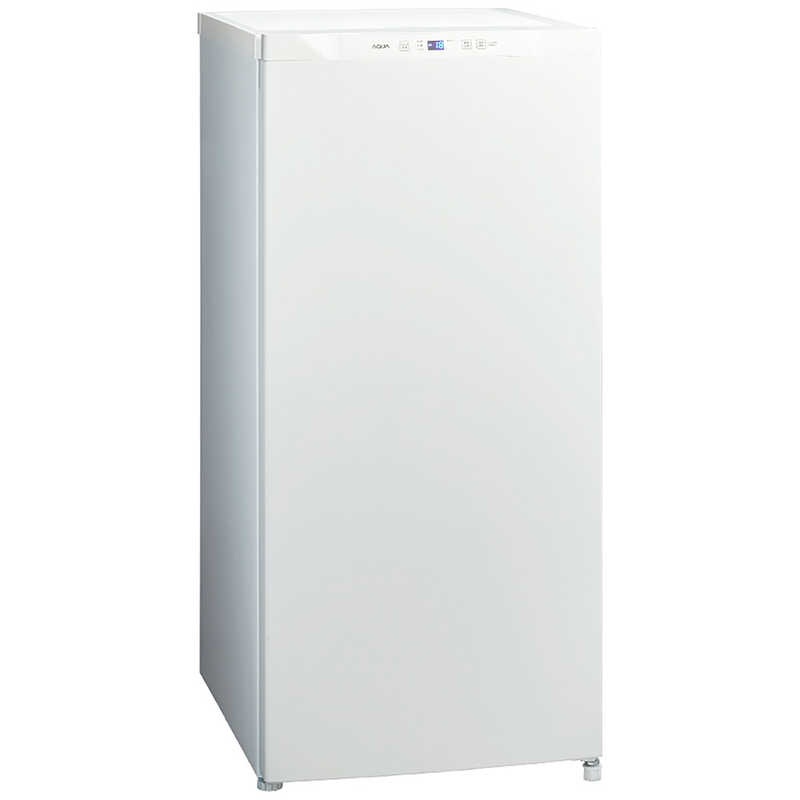 アクア　AQUA アクア　AQUA 冷凍庫 1ドア 93L 右開き 冷凍冷蔵切替 ファン式 幅48cm サテンホワイト AQF-FA9R-W AQF-FA9R-W
