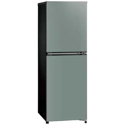 アクア AQUA 冷蔵庫 2ドア 160L 右開き 幅48cm モスグレー AQR-16A-G
