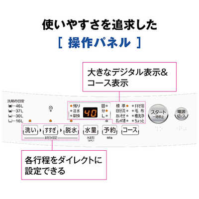 アクア AQUA 全自動洗濯機 洗濯6.0kg ホワイト AQW-S601A-W の通販