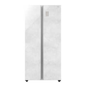 �A�N�A AQUA �①�� 2�h�A 475L �t�����`�h�A(�ω��J��) ��83.5cm �N���A�}�[�u���z���C�g AQR-SBS48A-W