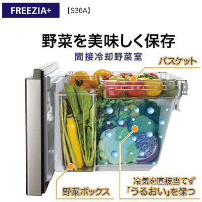 アクア AQUA 冷蔵庫 4ドア 362L 右開き 真ん中2段冷凍室 幅60cm