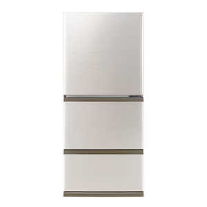 アクア　AQUA 冷蔵庫 3ドア 262L 右開き 幅60cm ブライトシャンパン AQR-26A-N