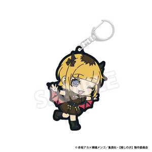 フーモア TVアニメ(推しの子)×ビックカメラグループ グッズフェア Black Devil Stars ラバーキーホルダー(MEMちょ) 