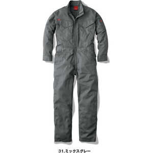 エスケープロダクト GE-830-31-L オールマイティーツナギ(作業着) カラー：ミックスグレー サイズ：L GE83031L