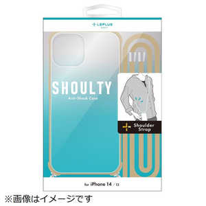 MSソリューションズ iPhone 14 / 13 ショルダーストラップつきケースSHOULTY ベージュ LNIM22NS1BG