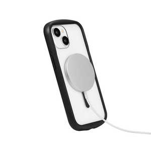 MSソリューションズ iPhone15 6.1インチ/iPhone 14 高速充電対応･耐衝撃ハイブリッドケース ｢Cleary charge｣ ブラック LN-IM23PLCCBK