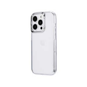 MSソリューションズ iPhone15 Pro 6.1インチ スタンド搭載ハイブリッドケース ｢UTILO Cam Stand｣ シルバー LN-IP23CSDSV