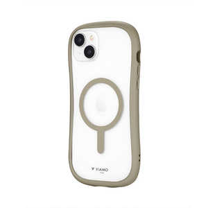 MS\[VY iPhone15 Plus 6.7C`/iPhone 14 Plus [dΉEϏEϏՌnCubhP[X uViAMO chargev O[W LN-IA23VMCGG