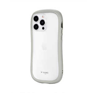 MSソリューションズ iPhone15 Ultra 6.7インチ 耐傷･耐衝撃ハイブリッドケース ｢ViAMO freely｣ ライトグレー LN-IL23VMFLGY