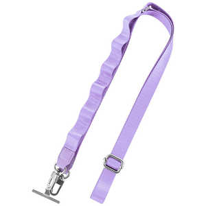 MSソリューションズ スマートフォン(汎用) ショルダーストラップ「SHOULTY MULTI STRAP」推し活ストラップタイプ パープル LN-SS13PP MSソリューションズ スマートフォン(汎用) ショルダーストラップ「SHOULTY MULTI STRAP」推し活ストラップタイプ パープル LN-SS13PP