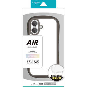 MSソリューションズ iPhone 17ケース「Air Round」全周囲エア搭載 超耐衝撃ハイブリッドケース スモーク グレー LNIM25CAI1SM MSソリューションズ iPhone 17ケース「Air Round」全周囲エア搭載 超耐衝撃ハイブリッドケース スモーク グレー LNIM25CAI1SM