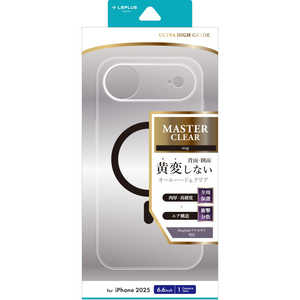 MSソリューションズ iPhone Airケース超透明ハードケース 「MASTER CLEAR mag」 クリア/ブラック LN-IA25MCMBK MSソリューションズ iPhone Airケース超透明ハードケース 「MASTER CLEAR mag」 クリア/ブラック LN-IA25MCMBK