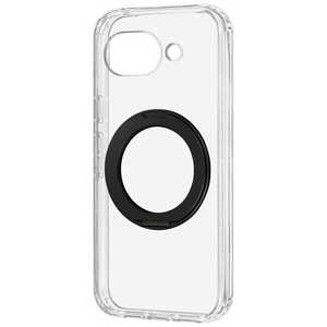 MS�\�����[�V�����Y Google Pixel 10a 360�x��]�X�^���h�t���E�Ϗ��E�ϏՌ��n�C�u���b�h�P�[�X �uUTILO Hybrid mag swing�v �N���A/�u���b�N LN-26SP1CTHMSBK
