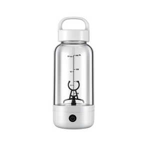 COBALTWAVE 取手付き電動プロテインシェーカー 400ml 充電式 ホワイト DP25500