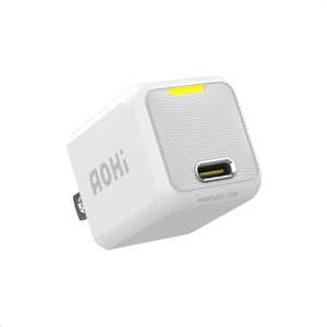 AOHI PD-USB�[�d�� Magcube PRO 20W USB C×1�|�[�g ���F�v��PRO �g�ѓd�b/�^�u���b�g 20W�}���[�d �z���C�g RE-JEMP20WH1