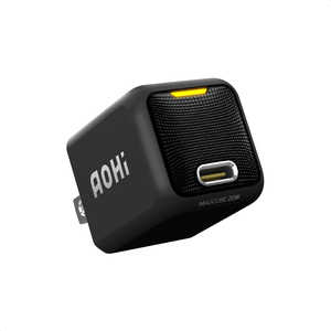 AOHI PD-USB�[�d�� Magcube PRO 20W USB C×1�|�[�g ���F�v��PRO �g�ѓd�b/�^�u���b�g 20W�}���[�d �u���b�N RE-JEMP20BL1