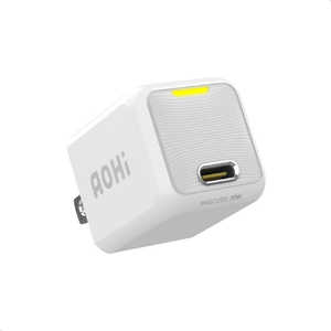 AOHI PD-USB�[�d�� Magcube PRO 30W USB C×1�|�[�g ���F�v��PRO �g�ѓd�b/�^�u���b�g 30W�}���[�d �z���C�g RE-JEMP30WH1