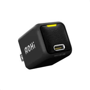 AOHI PD-USB�[�d�� Magcube PRO30W USB C×1�|�[�g ���F�v��PRO �g�ѓd�b/�^�u���b�g 30W�}���[�d �u���b�N RE-JEMP30BL1