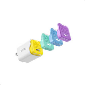 AOHI PD-USB�[�d�� Magcolorful PRO 30W USB C×1�|�[�g �J���[�o���G�[�V���� �g�ѓd�b/�^�u���b�g 30W�}���[�d �J���t�� RE-JEMPCOL30-1