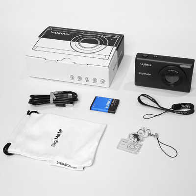 YASHICA コンパクトデジタルカメラ DigiMate ブラック YAS