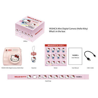 YASHICA Mini Digital Camera(Hello Kitty) YAS-MNDCSP-K2 の通販