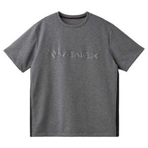 VENEX リカバリームーウ゛ウェア エンボスロゴTシャツ メンズ 杢グレー XL L851 81163423