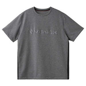 VENEX リカバリームーウ゛ウェア エンボスロゴTシャツ メンズ 杢グレー XXL L851 81163427