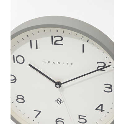 NEWGATE ナンバースリー エコー 壁掛け時計 直径37cm グレー 