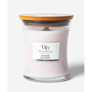 WOODWICK アロマキャンドル ジャーキャンドルM ローズウッド Jar Candle M