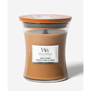 WOODWICK アロマキャンドル ジャーキャンドルM サンタルミルラ Jar Candle M