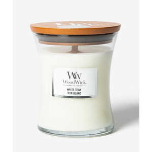 WOODWICK アロマキャンドル ジャーキャンドルM ホワイトチーク Jar Candle M