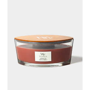 WOODWICK アロマキャンドル ハースウィックL シナモンチャイ Hearth Wick L