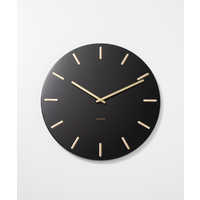 KARLSSON 時計 掛け時計 ブラック カールソン Karlsson カールソン 掛け時計 Charm 直径30cm ブラック ウォール