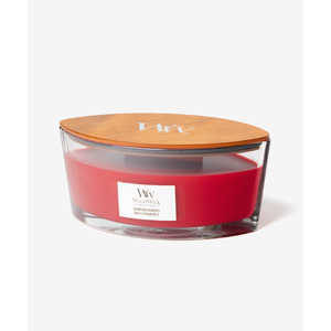 WOODWICK アロマキャンドル ハースウィックL クリムゾンベリー Hearth Wick L