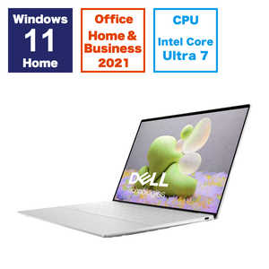 DELL　デル モバイルノートパソコン ［13.4型 /Windows11 Home /intel Core Ultra 7 /メモリ：16GB /SSD：512GB］ プラチナシルバー MX73-ENHB