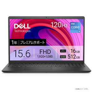 DELL ǥ Ρȥѥ Inspiron 15 3530 [ 15.6 / Win11 Home / Core i5 / 16GB / SSD512GB ] ܥ֥å NI365-FHLBC