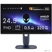 ディスプレイ・モニター本体 Dell AW2725D DELL デル Alienware/QD-OLED/2560x1440/280/0.03ms/P対 ［26.7型