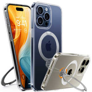 TORRASトラス UPRO Ostand Spin for iPhone 15 Pro ［ Clear ］ X00FX1328